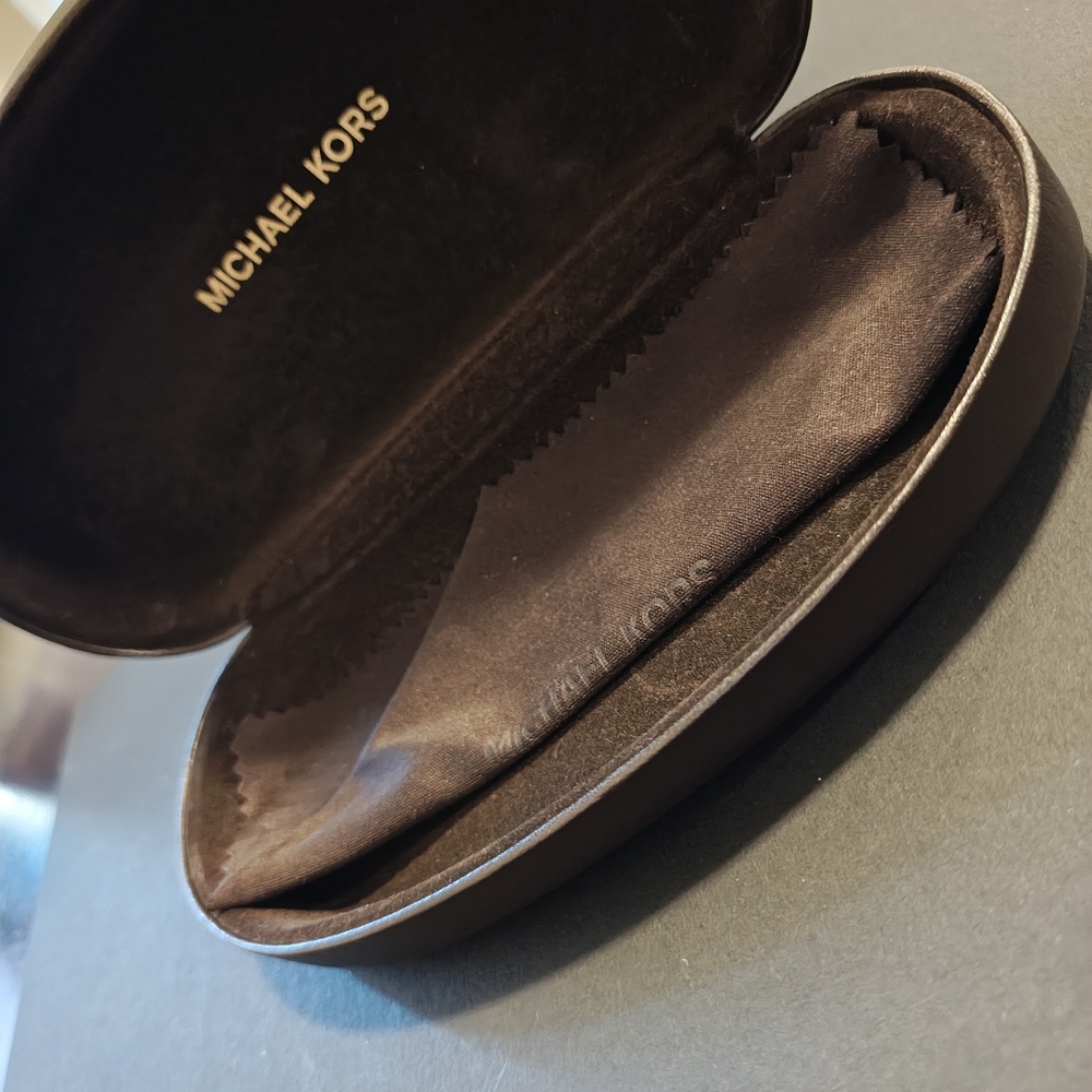 Michael Kors Black Glasses Case
